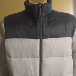 Swiss tech puffer coat